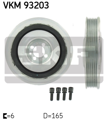 Fulie arbore cotit Opel Astra H 1.9 marca SKF